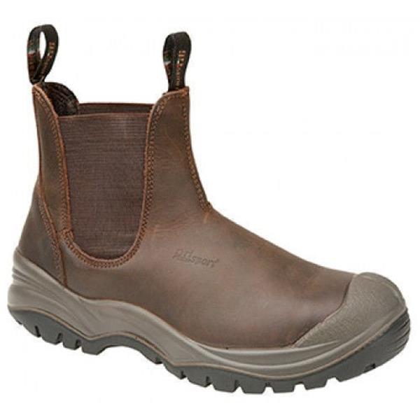 GRISPORT CHUKKA SLIP ON BOOT, BROWN