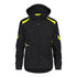 DASSY Kalama Softshell jacket Black/Fluo yellow