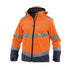 DASSYÂ® MALAGA HIGH VISIBILITY SOFTSHELL JACKET - Fluo Orange / Navy