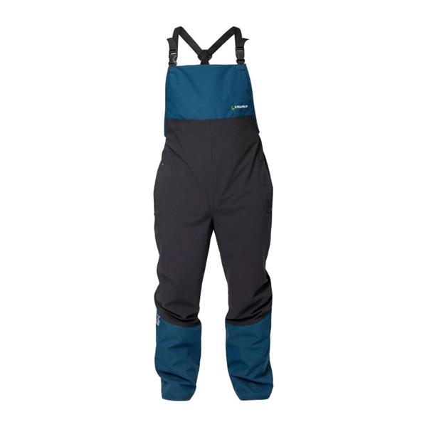 Founders46 Unisex Bib &amp; Brace Overtrousers Aqua/Black