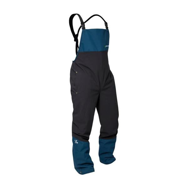 Kaiwaka Founders46 Unisex Bib &amp; Brace Overtrousers Aqua/Black