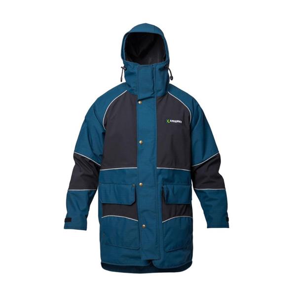 Founders46 Unisex Parka Jacket Aqua/Black