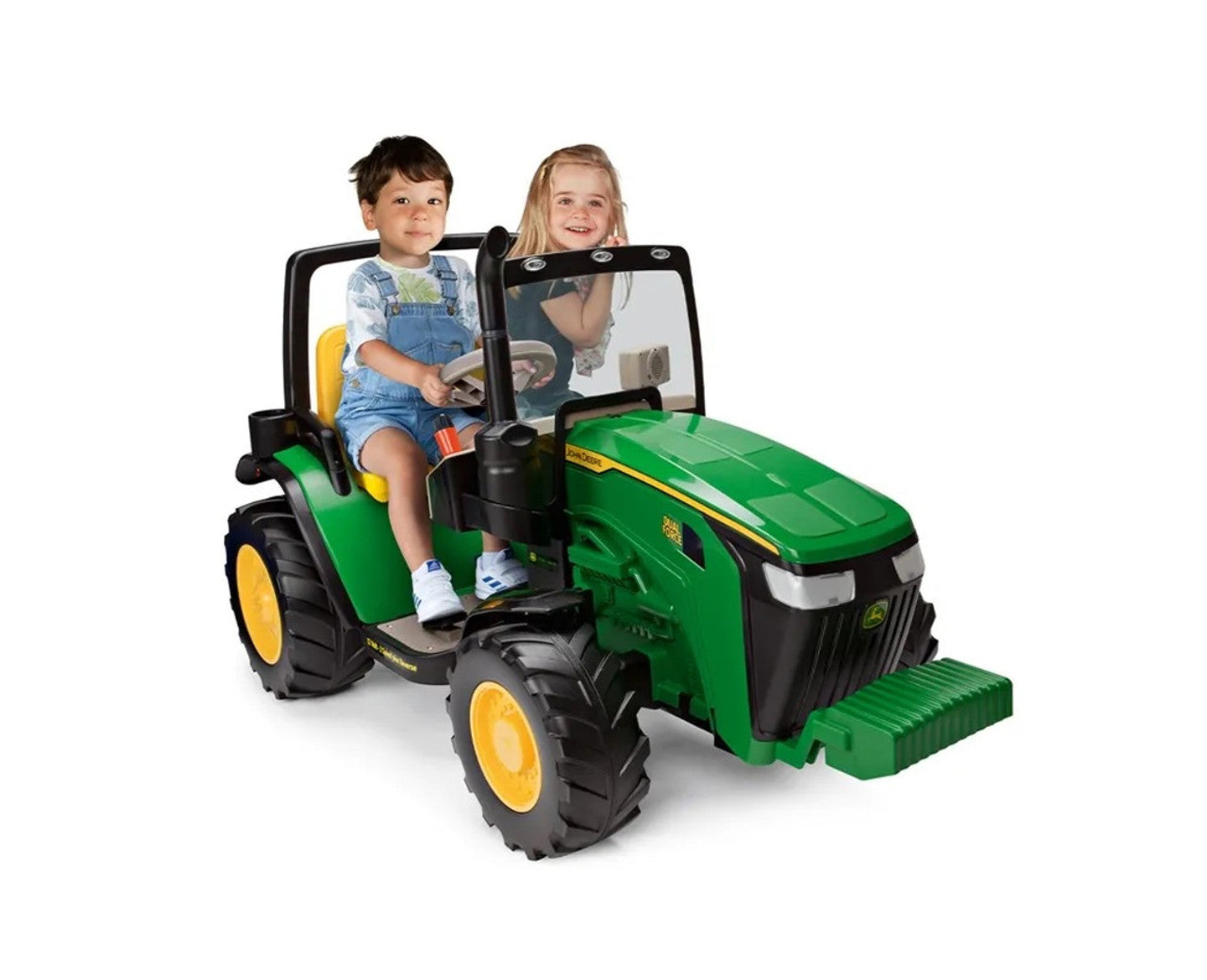 Peg Perego John Deere Dual Force 12V Electric Ride On Tractor