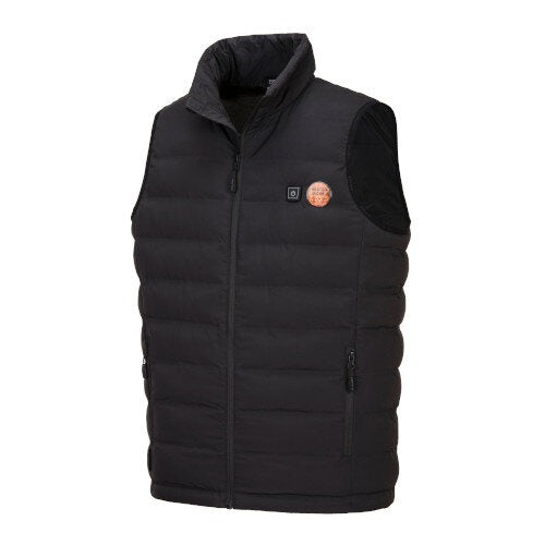 S549 - Ultrasonic Heated Tunnel Bodywarmer Black