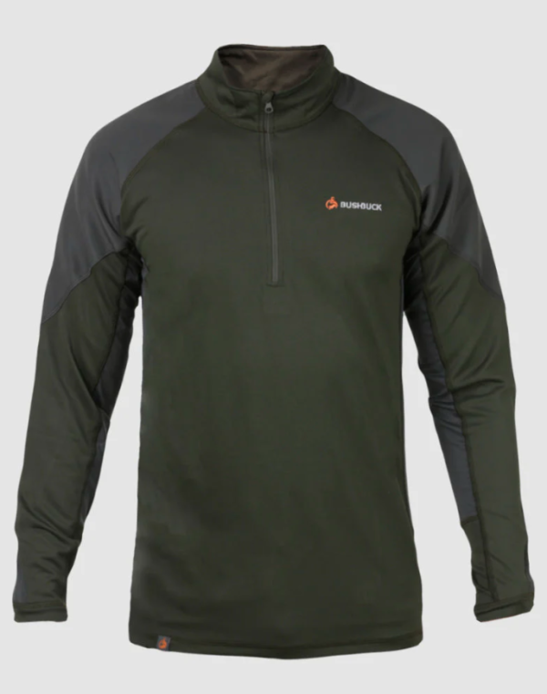 Bushbuck Apex Armour Quarter Zip Bayleaf