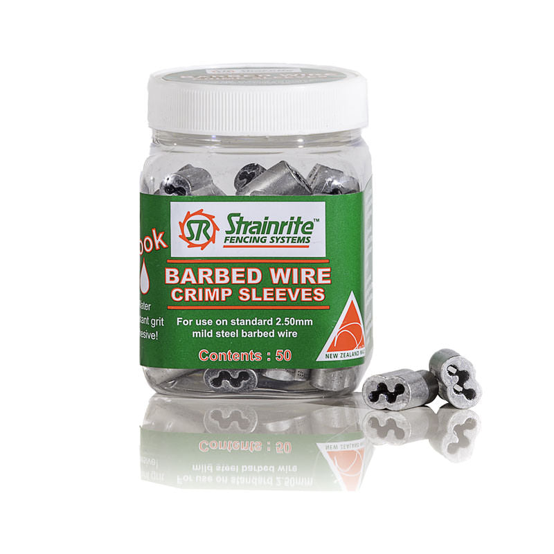 Pottle Strainrite Barbed Wire Crimp (Pottle of 50) – Country Farm Supplies UK