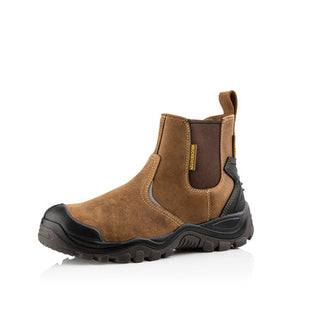 Dark Brown Safety Style Dealer Boot