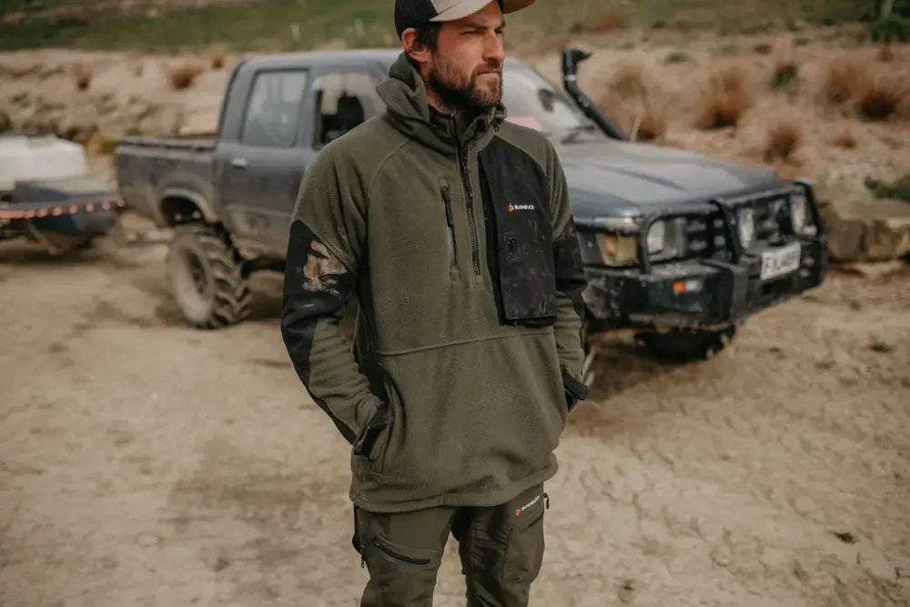 Bushbuck Frontier Windproof Fleece Pullover