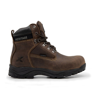 Mack Bulldog SB Safety Laced Boot Brown