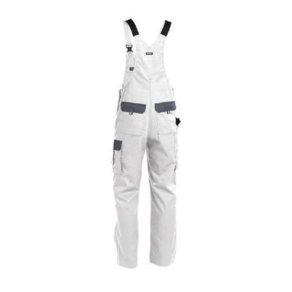 DASSY Versailles Two-Tone Brace Overall White