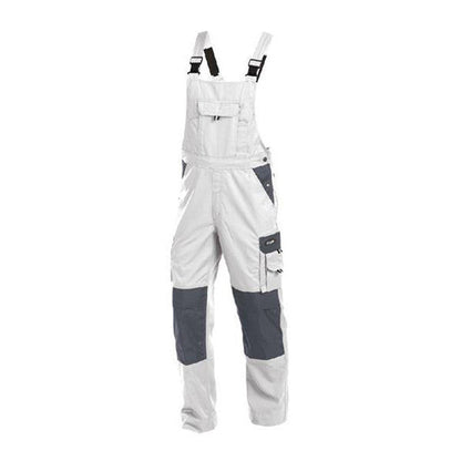 DASSY Versailles Two-Tone Brace Overall White