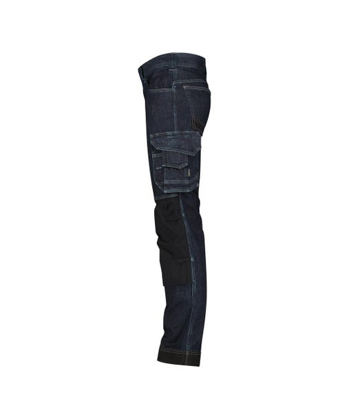 DASSY Kyoto (201084)Jeans with stretch with knee pockets Denim/Black