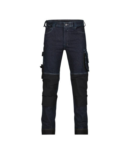 DASSY Kyoto (201084)Jeans with stretch with knee pockets Denim/Black