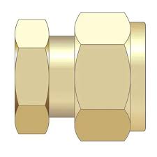 EP 1/2&quot; Brass Compression Stop End
