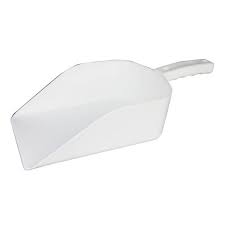Plastic Scoop, White
