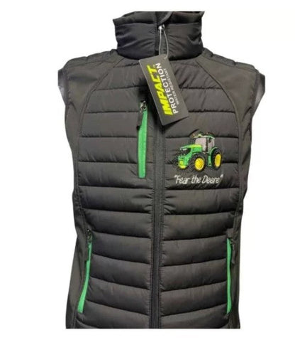 KIDS IMPACT HYBRID GIILET  Green TRACTOR &amp; TANKER