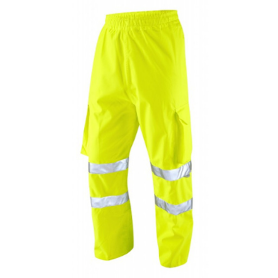 LEO INSTOW BREATHABLE EXECUTIVE CARGO OVERTROUSER, YELLOW