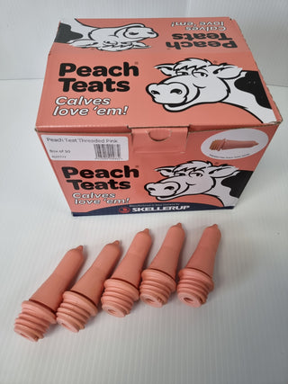 Screw-in Peach Teats