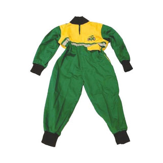 Kids Hi-Vis Tractor Coverall Green/Yellow
