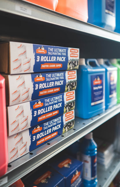 Tail painter rollers pack of 3
