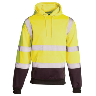 Hi-Viz Reflective 2-Tone Hooded Sweatshirt