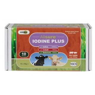 ALLSURE IODINE PLUS 10'S - PR4234 (TRACESURE I)