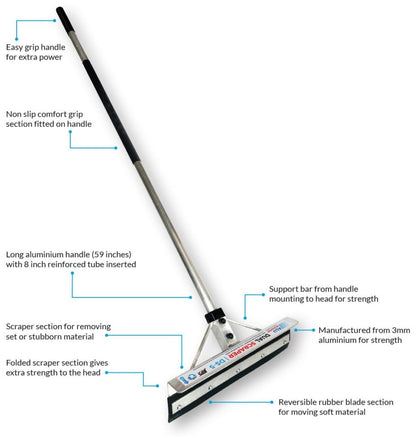 Aluscraper 22&quot; Dual Scraper