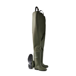 Dunlop Pricemaster Chest Green Wader