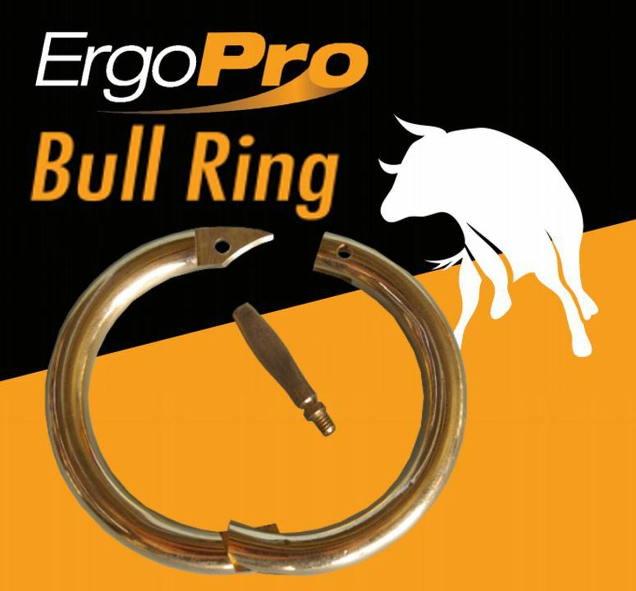 Copper bull rings 2.5&quot; 2.75&quot; and 3&quot;