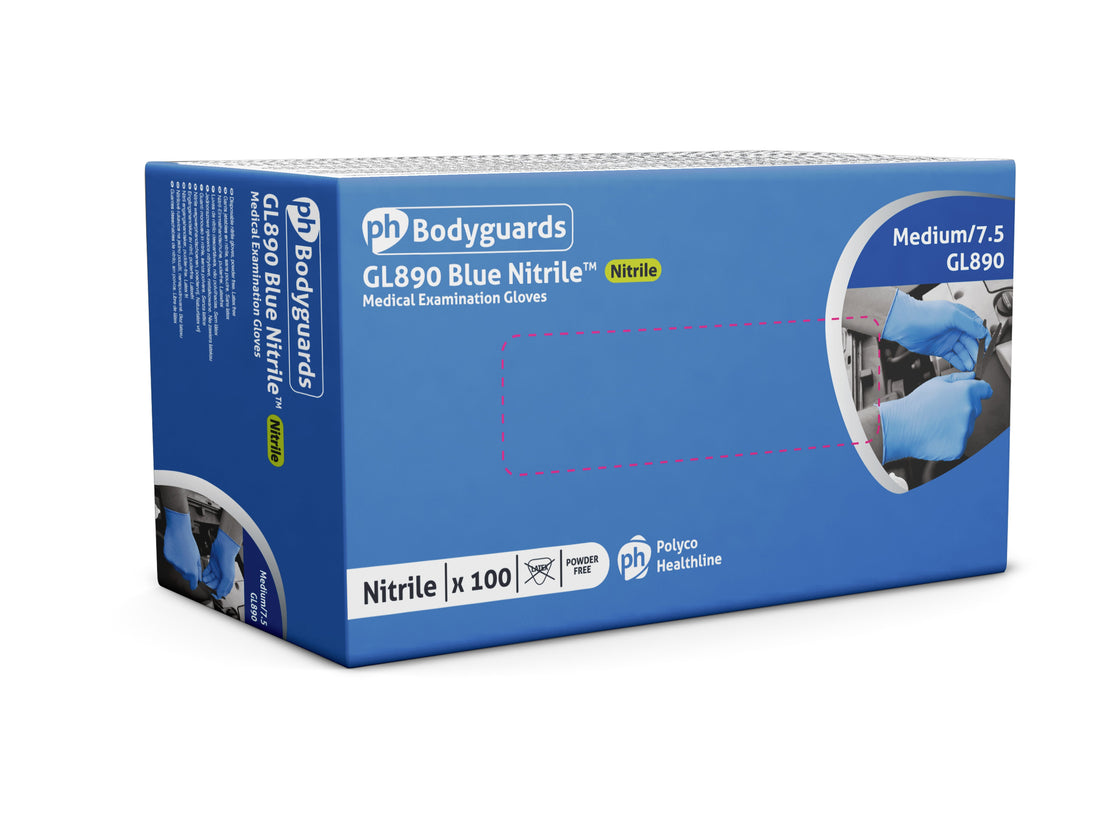 Polyco GL890 Nitrile gloves