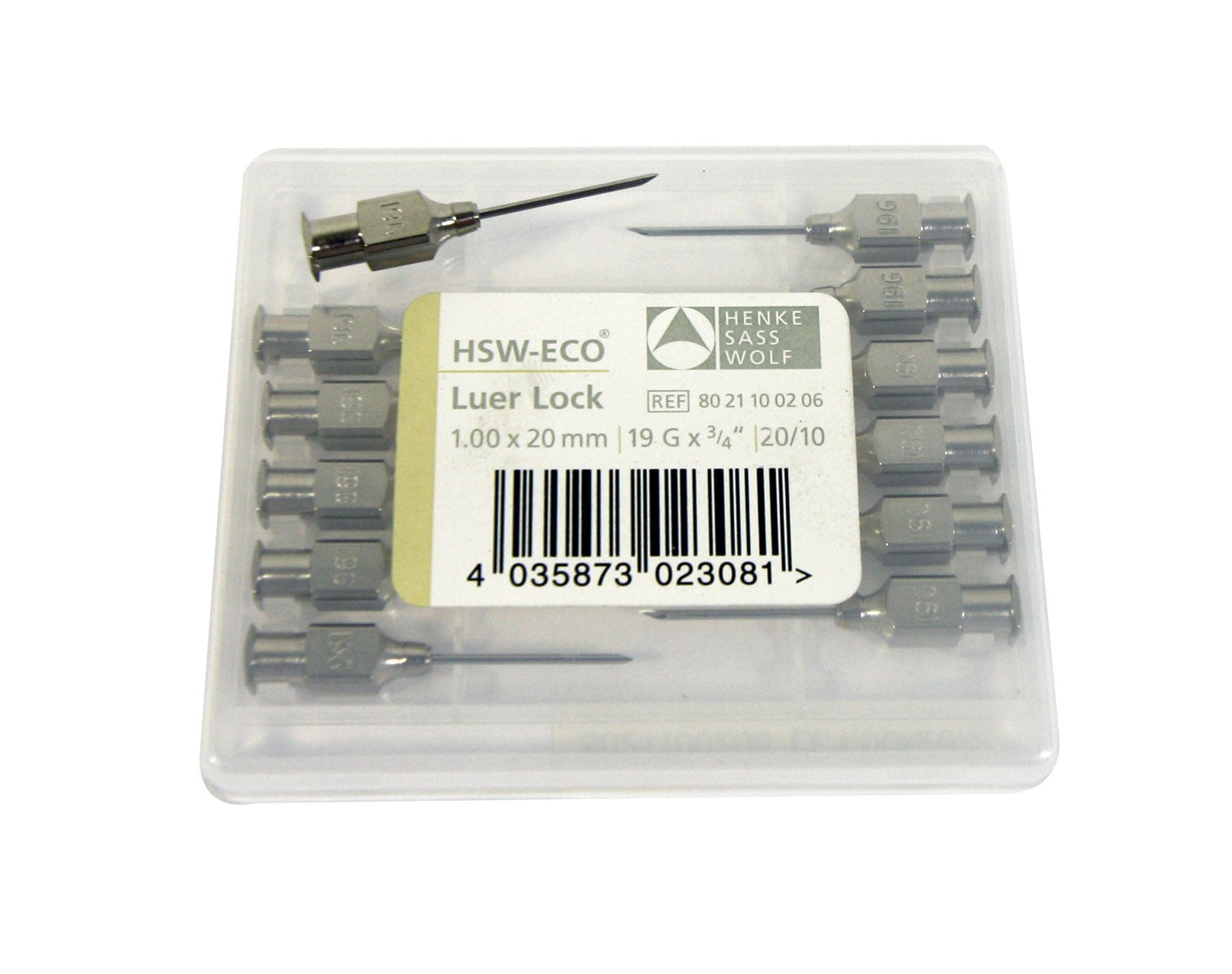 Hypodermic Needle with Leur Lock PK 12