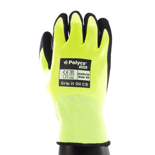 Grip it oil gloves polyco