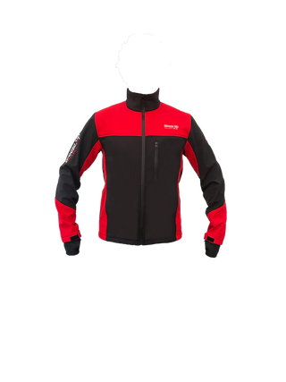 Breeze Up Soft Shell Jacket Unisex - Red / Black