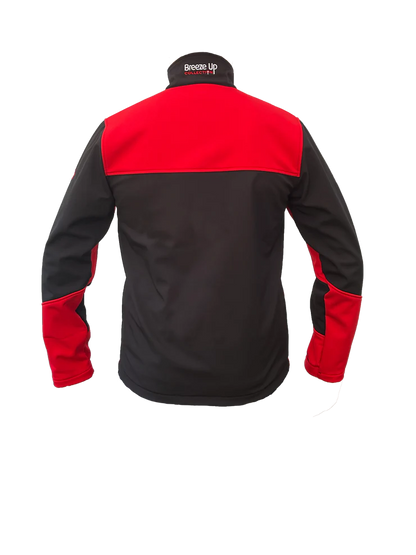 Breeze Up Soft Shell Jacket Unisex - Red / Black