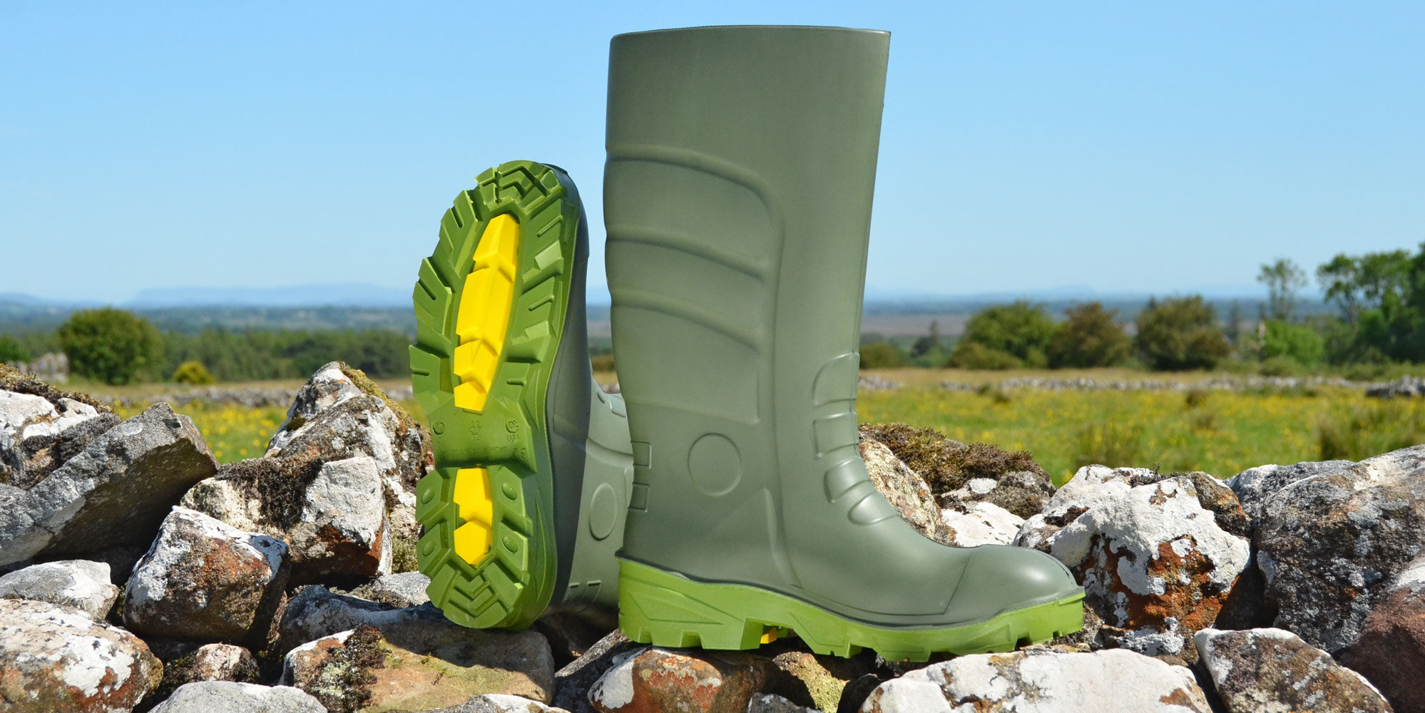 Rubber boots clearance safety