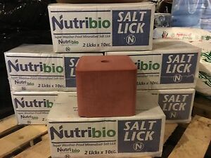 Nutribio Salt Licks 2x10kg