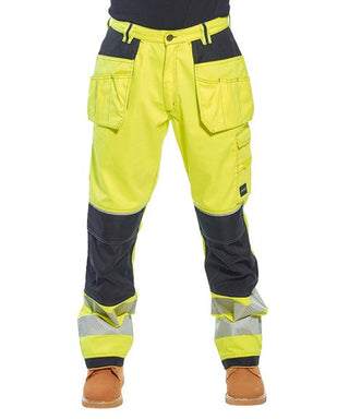 Hi-vis holster work trousers