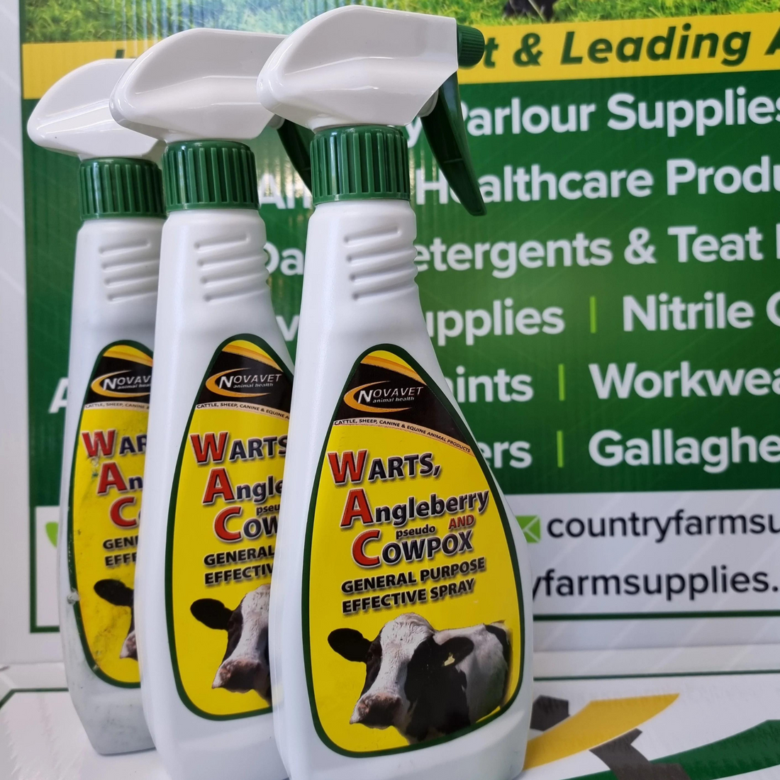 Novavet Warts, Angleberry & Cow Pox Treatment 500ml
